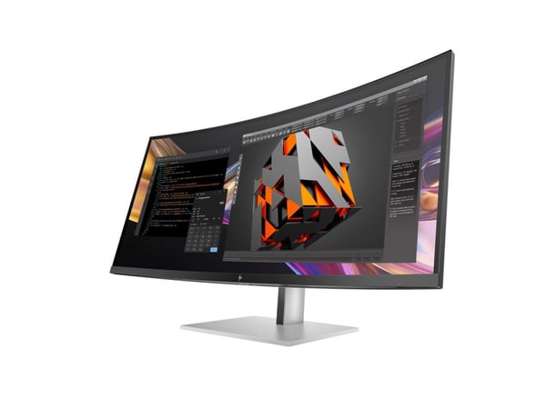 HP 738pu - Series 7 Pro - LED-skjerm - kurvet - 38" (37.52" synlig) - 3840 x 1600 WQHD+ @ 60 Hz - IPS Black - 400 cd/m² - 2000:1 - DisplayHDR 400 -...