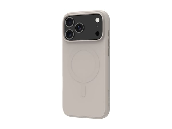 dbramante1928 Greenland Pro - Baksidedeksel for mobiltelefon - MagSafe-samsvar - plastikk - sandstein - for Apple iPhone 17 Pro Max