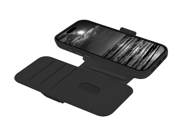 dbramante1928 Lynge - Lommebok for mobiltelefon - MagSafe-samsvar - midnatt - for Apple iPhone 17 Pro