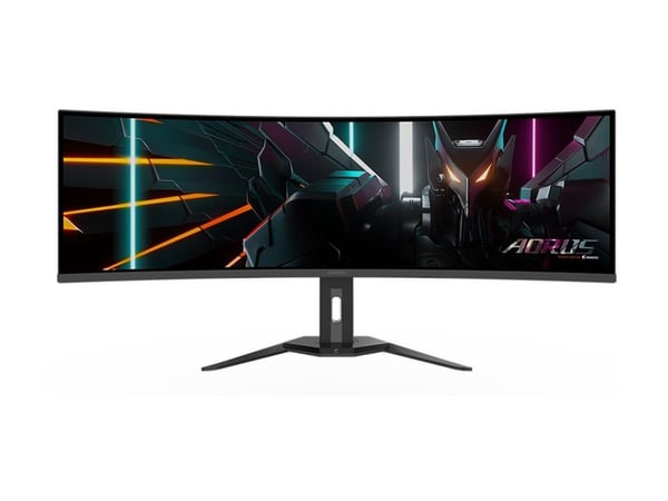 AORUS CO49DQ - OLED-monitor - böjd - 49" - 5120 x 1440 Dual Quad HD @ 144 Hz - 1000 cd/m² - 1500000:1 - DisplayHDR 400 True Black - 0.03 ms - 2xHDM...
