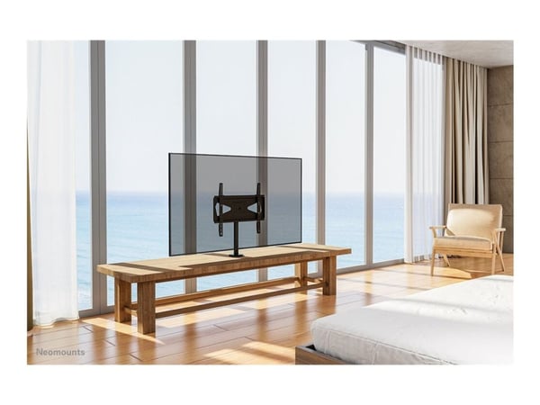 Neomounts DS42-430BL14 - Stativ - festes med bolter - for TV - stål - svart - skjermstørrelse: 32"-55" - skrivebordsmonterbar