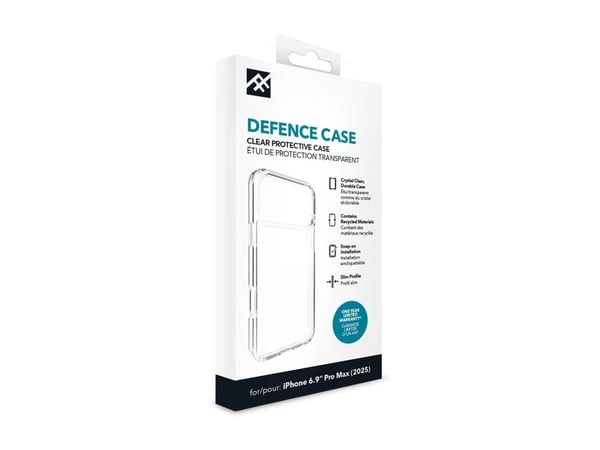 ZAGG 302319278, Suojus, Apple, iPhone 17 Pro Max, 17,5 cm (6.9"), Läpinäkyvä