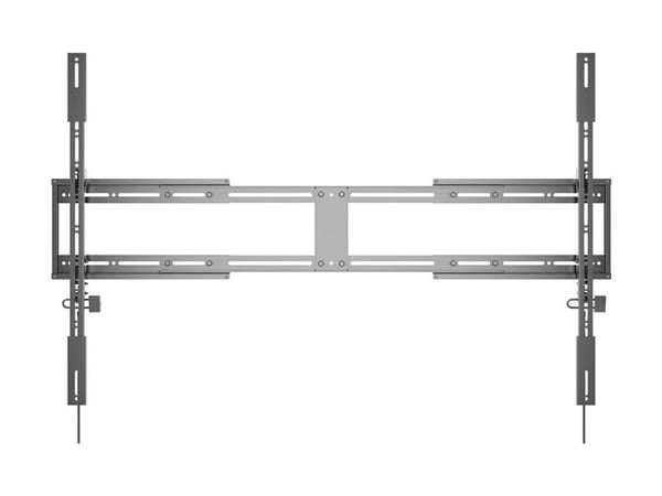 Multibrackets M - Monteringssett (veggmontering) - fast - for flatpanel - universell, 1200, ultrabred - stål - svart - skjermstørrelse: 40"-86" - v...