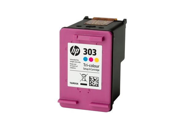 HP 303 - 2-pack - pigmentert svart, farge (cyan, magenta, gul) - original - blekkpatron - for ENVY Photo 62XX, Photo 71XX, Photo 78XX; ENVY Inspire...