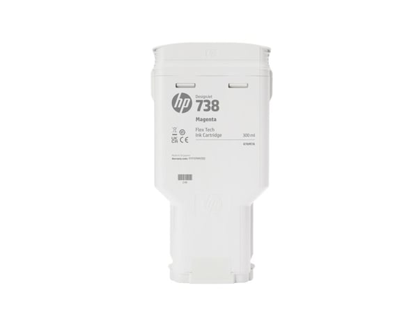 HP 738 130-ml Cyan DesignJet Ink Cartridge