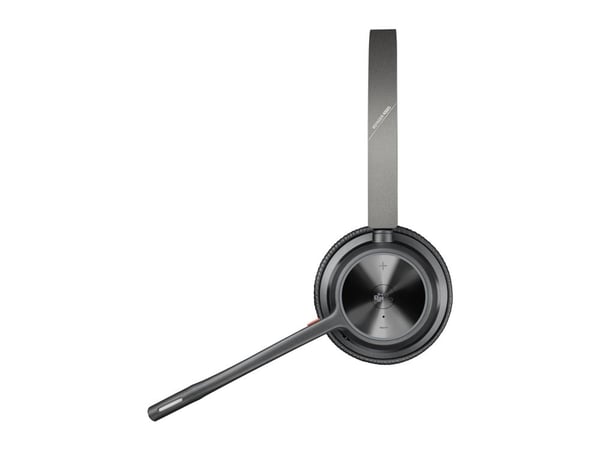 HP Poly Voyager 4320-M - Voyager 4300 UC series - hodesett - on-ear - Bluetooth - trådløs, kablet - USB-C - svart - Certified for Microsoft Teams, ...