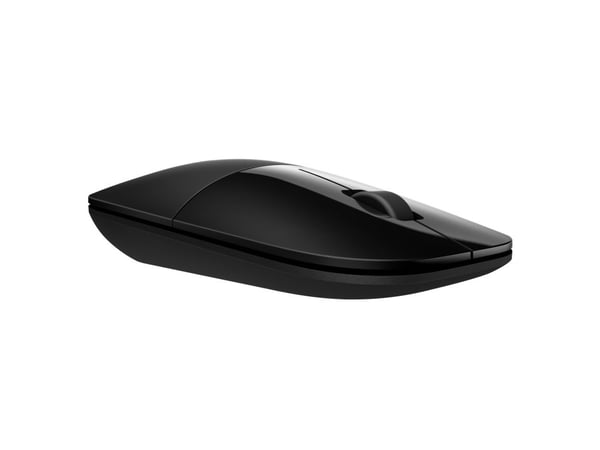 HP Z3700 - Mus - trådløs - 2.4 GHz - trådløs modtager (USB) - sort