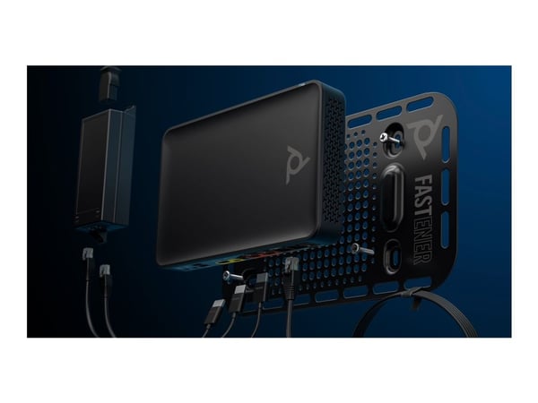 HP Poly Studio G62 No Radio or Power Cord - Videokonferansesystem - Certified for Microsoft Teams, Certified for Poly Video - svart - TAA-samsvar -...