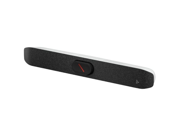 HP Poly Studio V12 - USB-videobar - Certified for Microsoft Teams, Zoom Certified - hvit - power adapter not included