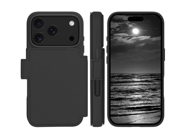 dbramante1928 Lynge - Lommebok for mobiltelefon - MagSafe-samsvar - midnatt - for Apple iPhone 17 Pro