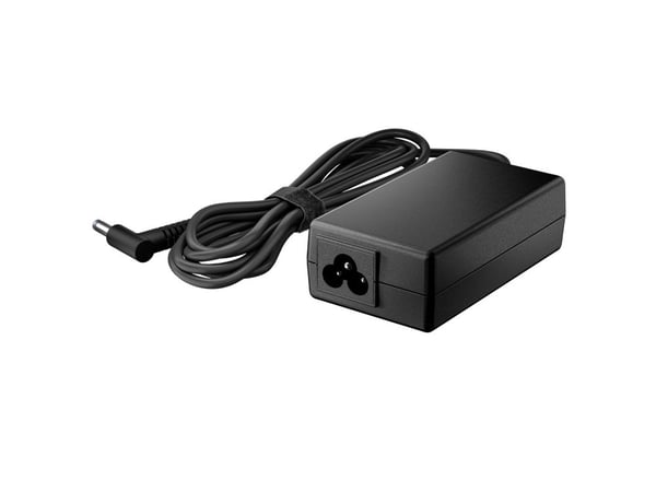 HP Smart - Strømadapter - 4,5 mm plugg, høyre vinkel - AC - 65 watt - svart