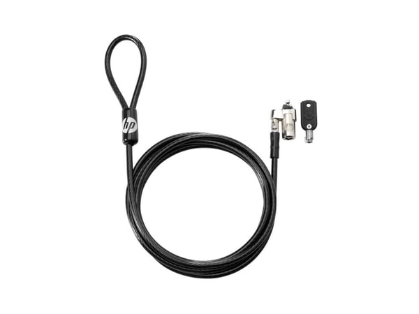 HP Keyed Cable Lock - Lås för säkerhetskabel - 1.83 m