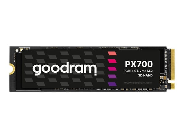 GOODRAM PX700 - SSD - 4 TB - inbyggd - M.2 2280 - PCIe 4.0 x4 (NVMe)
