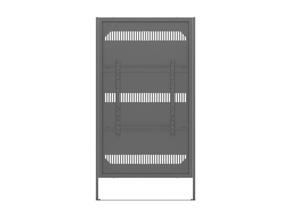 Multibrackets M Pro Series - Stativ - for digitalt skiltingspanel - rammetotem - stål - svart - skjermstørrelse: 75" - plassering på gulv
