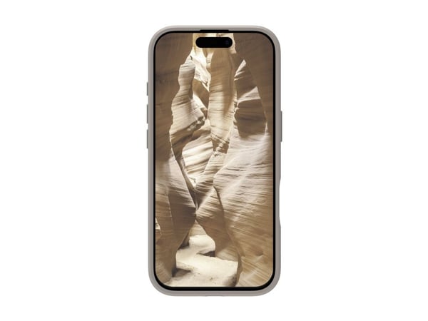 dbramante1928 Greenland Pro - Baksidedeksel for mobiltelefon - MagSafe-samsvar - plastikk - sandstein - for Apple iPhone 17