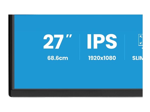 iiyama ProLite XB2792HSU-B1, 68,6 cm (27"), 1080 x 1920 pikseliä, Quad HD, LED, 3 ms, Sort