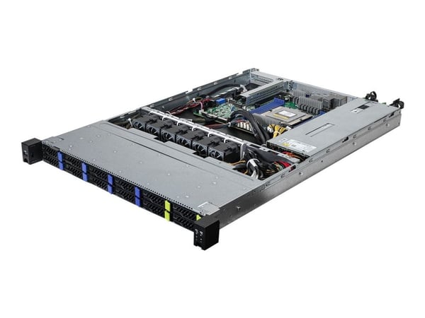 ASRock Rack 1U8S4E-GENOA/2T - Server - kan monteras i rack 1U - 1-vägs - ingen CPU - RAM 0 GB - SATA/SAS/NVMe - hot-swap 2.5" vik/vikar - ingen HDD...