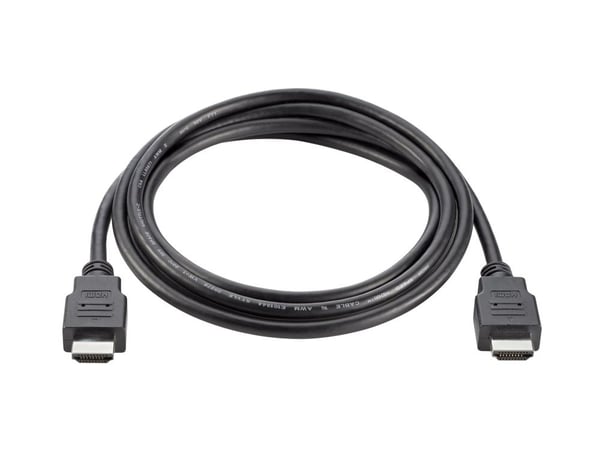 HP standard kabelsett - HDMI-kabel - HDMI til HDMI-kabel - 1,8 m - Sort