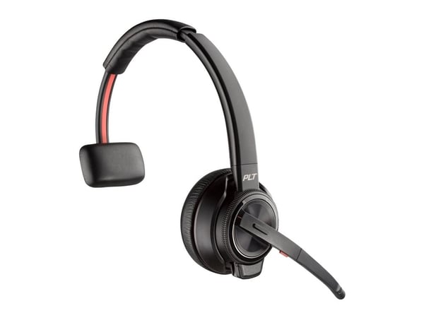 HP POLY SAVI 8210, Wireless, 20 - 20000 Hz, Office/Call center, 115 g, Headset, Black