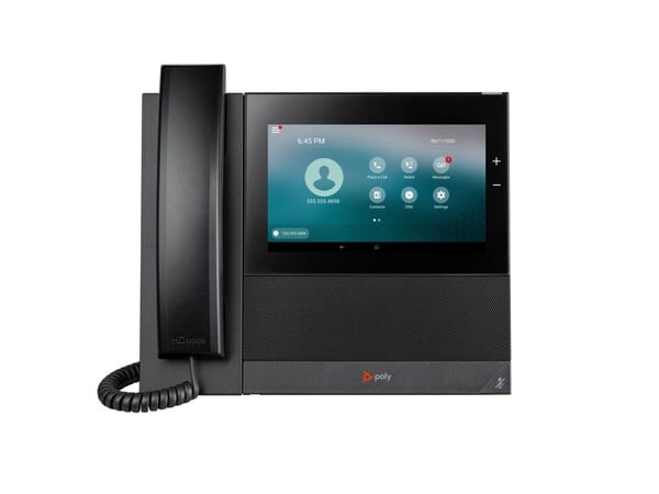 HP Poly CCX 600 OpenSIP - VoIP-telefon - SIP - 24 linjer - svart