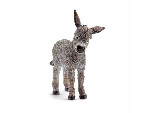 Schleich World of Nature: Farm Life - Åsnung - grå, vit