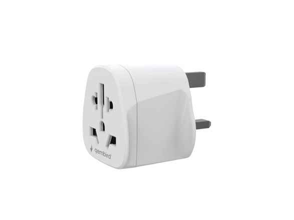 Gembird - Strömadapter - 2500 Watt - 10 A (Typ A, typ B, Typ C, Typ E, Typ F, Typ G, Typ I, Typ J, Typ L, Typ N) - Storbritannien
