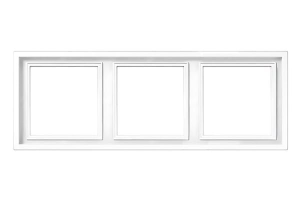 FRAME K14-445-03.M/WM 3PL MODERN WHITE