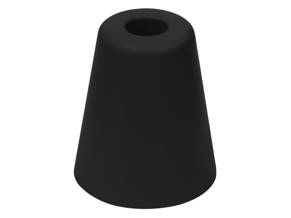 Haushalt Door Stop 80S 70X80mm Black 1Pcs