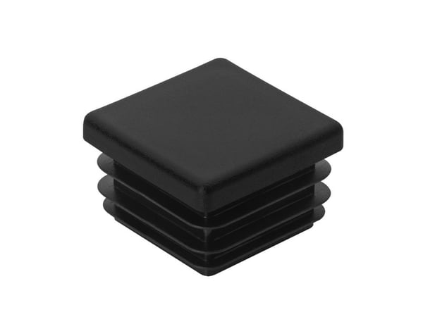 Haushalt Pads Jalat Muovi Square 25X25musta 2Pcs 2Pcs