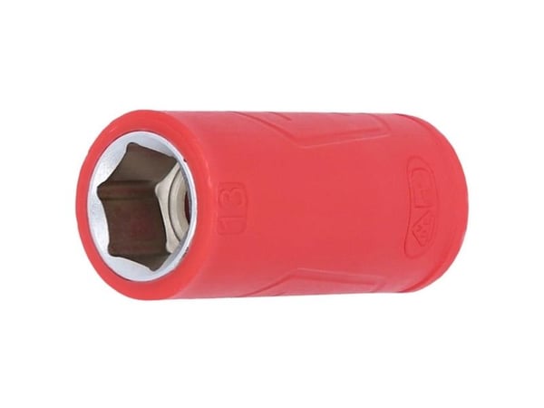 KS Tools 117.5218, Kraftpipe, Rød, 1 hoder, 3/8", Metrisk, 18 mm
