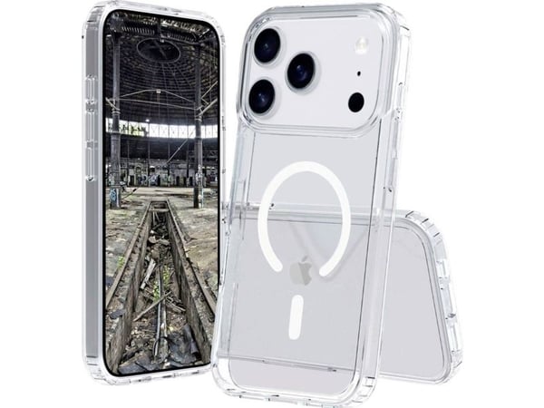 JT BERLIN Pankow Clear MagSafe, Suojus, Apple, iPhone 17 Pro, 16 cm (6.3"), Läpinäkyvä