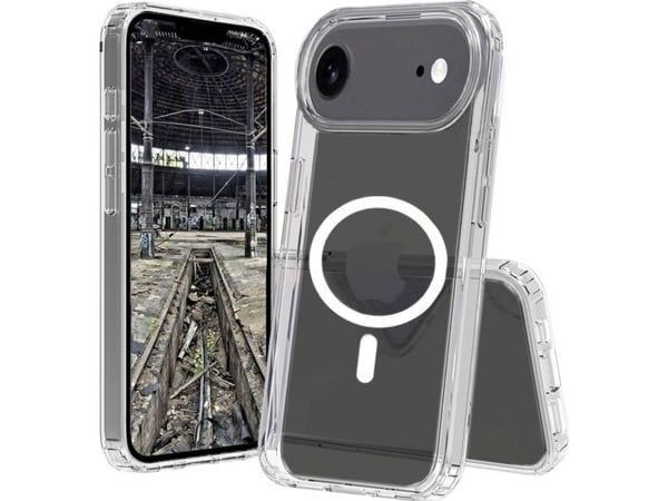 JT BERLIN Pankow Clear MagSafe, Etui, Apple, iPhone 17 Air, 16,5 cm (6.5"), Gjennomsiktig