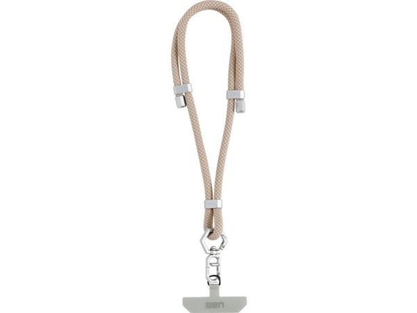Urban Armor Gear 964418118086, Strop / Belte, Beige, Sølv, Polyester, 1 stykker, 7 mm, 0,7 m