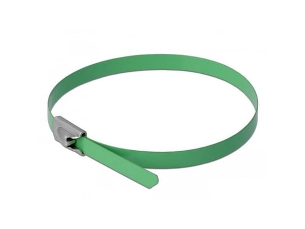 DeLOCK 18801, Terästä, Vihreä, 20 cm, 4,6 mm, 10 kpl