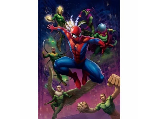Clementoni Puslespil HQC Spider-Man illustrated, 1000 brikker