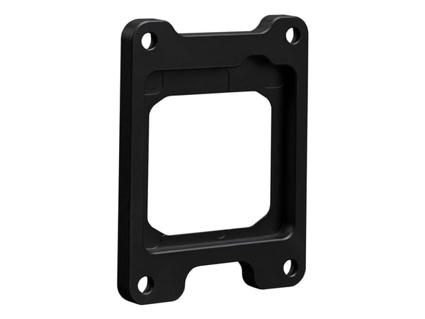 Thermal Grizzly Direct Die Frame V2, Brakett, Aluminium, Sort, Sokkel AM5, AMD Ryzen 7000 Series, 53 mm
