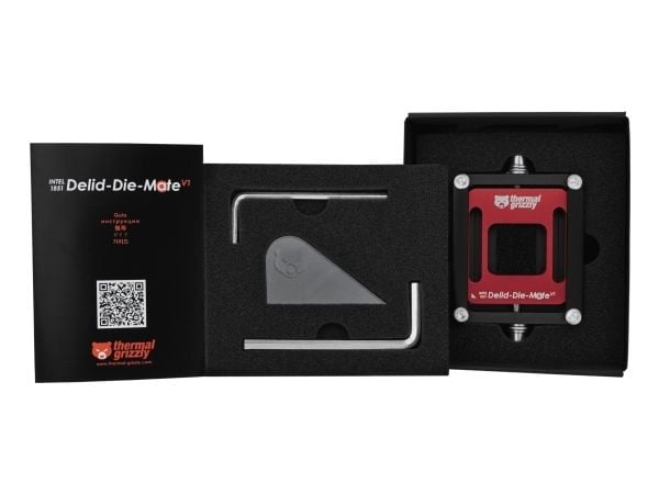 Intel 1851 Delid-Die-Mate V1(musta/punainen, poistotyökalu)