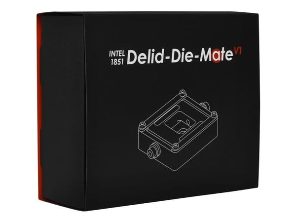 Intel 1851 Delid-Die-Mate V1(musta/punainen, poistotyökalu)