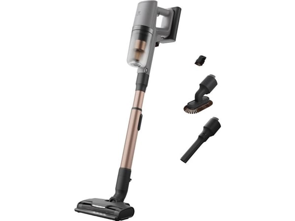 Electrolux EP82UB25UG, 2-i-1 stavstøvsuger, Uten pose, Grå, 0,4 l, Rektangulær, Tørr