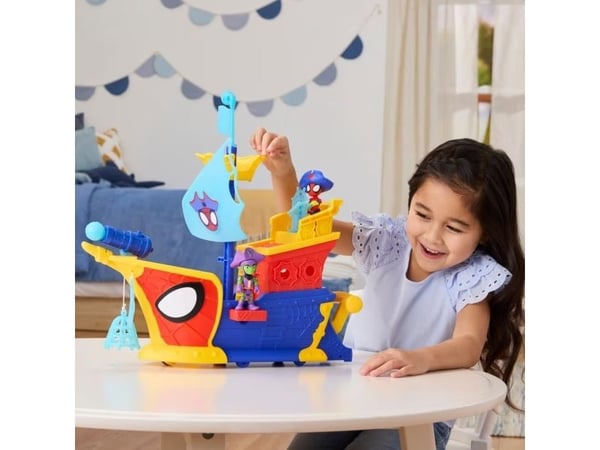 Spidey & Friends Water-Webs Bubble Pirate Ship
