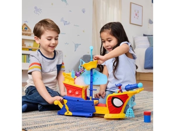 Spidey & Friends Water-Webs Bubble Pirate Ship