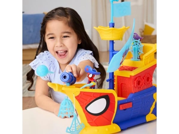 Spidey & Friends Water-Webs Bubble Pirate Ship