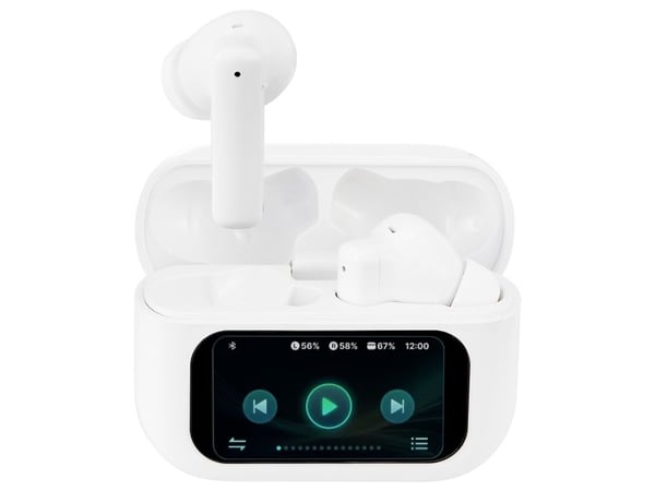 Streetz T600-WHT, True Wireless Stereo (TWS), Samtaler/musikk, 20 - 20000 Hz, 60 g, Hodesett, Svart