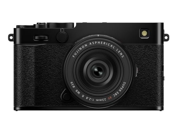 Fujifilm X -E5 Kit XF23mmF2.8 R WR, 40,2 MP, 7728 x 5152 piksler, X-Trans CMOS 5 HR, 6.2K, Berøringsskjerm, Svart