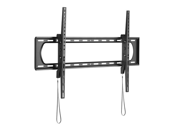 DELTACO Office ARM-473 - Monteringssett (veggmontering) - for LCD TV / kurvet LCD TV - heavy-duty, tiltable, 120 kg - svart - skjermstørrelse: 60"-...