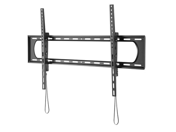 DELTACO Office ARM-473 - Monteringssett (veggmontering) - for LCD TV / kurvet LCD TV - heavy-duty, tiltable, 120 kg - svart - skjermstørrelse: 60"-...