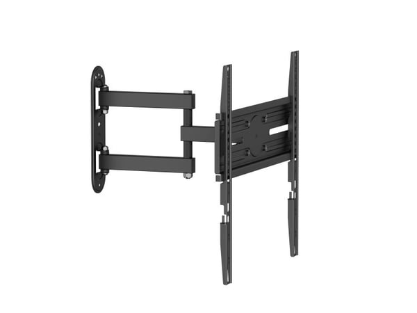 DELTACO - Monteringssett (veggmontering) - for flatpanel - full bevegelse 3-veis, tilt, sving, 35 kg - svart - skjermstørrelse: 32"-65"
