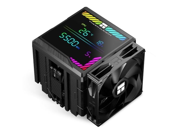 Thermalright Peerless Assassin 140 Digital, VGA-kylare, 120/140 mm, 1850 RPM, Svart