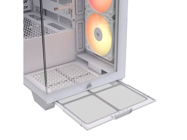 CORSAIR 3500X RS-R ARGB - Mid tower - utvidet ATX (E-ATX) - sidepanel med vindu (herdet glass) - ingen strømforsyning (ATX) - hvit - USB/lyd