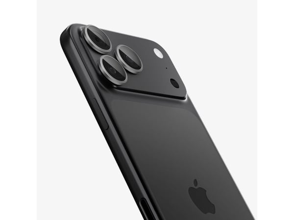 Spigen Optik Pro EZ Fit, Apple, iPhone 17 Pro, Fallsikker, Ripebestandig, Grå, 2 stykker